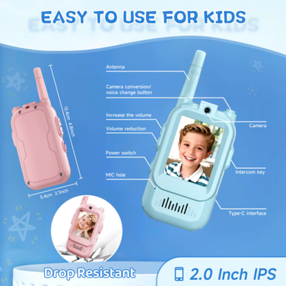 TikoTalks! Walkie Talkies para Niños